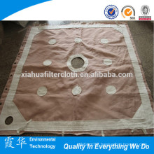 Polypropylene woven fabric for filter press cloth